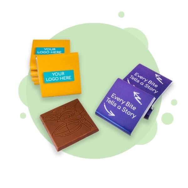 Wrapped Chocolate Square